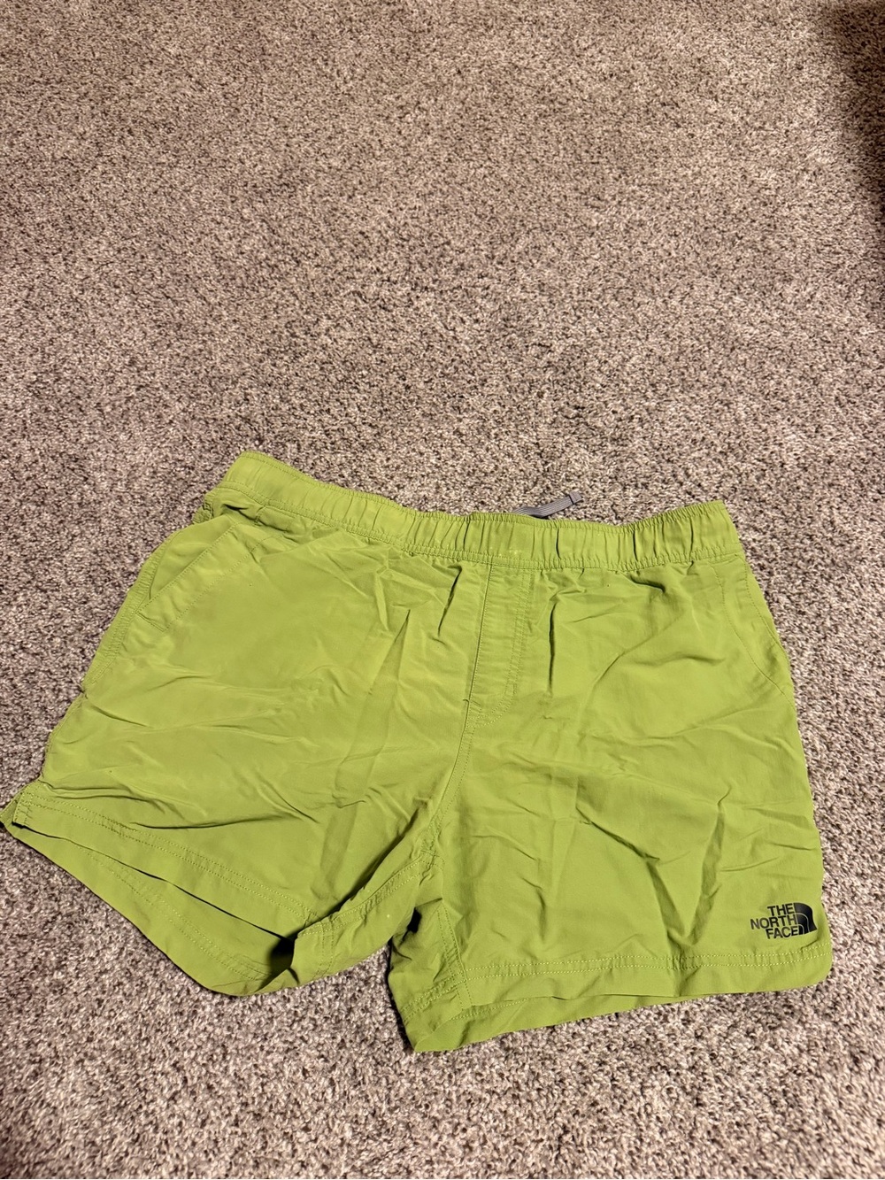 The North Face Men's Bright Lime Athletic Shorts